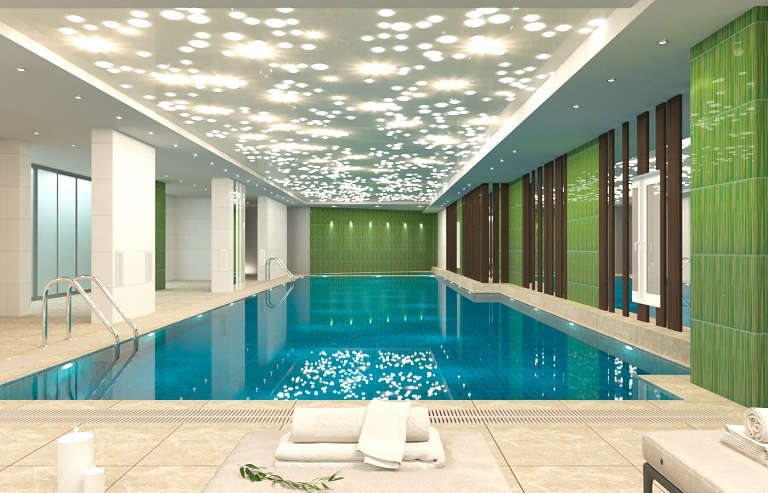 В апарт-отеле «Резидент Жуковка» откроется фитнес-центр с хаммамом и бассейном