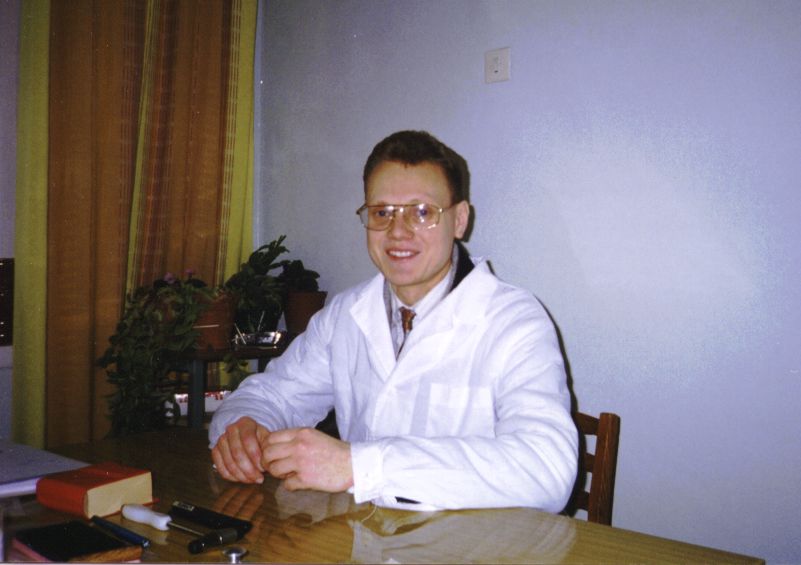 личный архив А.Суханова. А.В.Суханов, врач-невролог