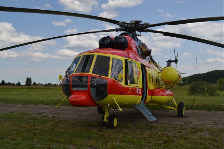 Вертолет санавиации спасает жизни новосибирцев 