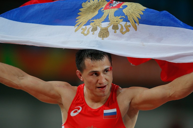 Новосибирский борец Роман Власов завоевал олимпийское «золото»