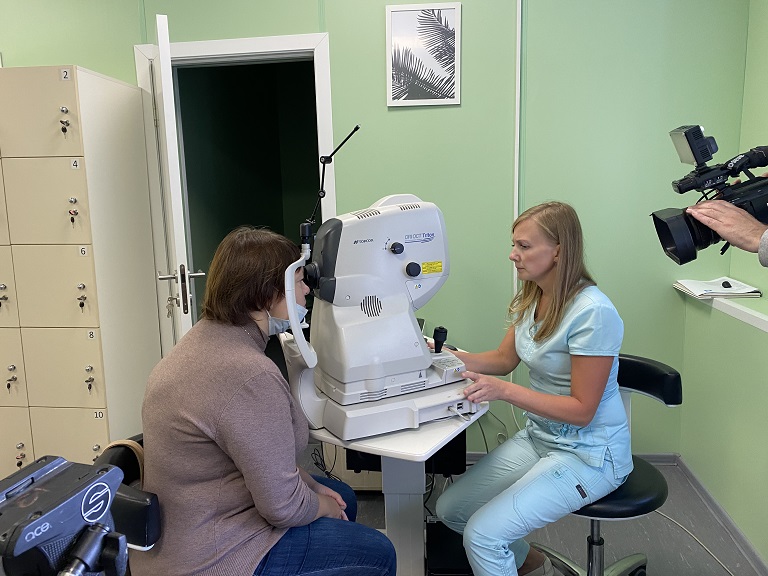 Главный офтальмолог Новосибирской области рассказала об открытии современных диагностических кабинетов 
