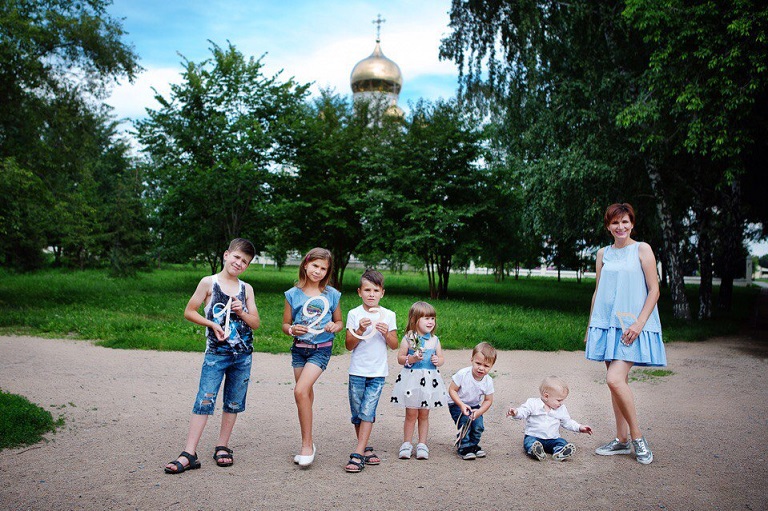 Детский фотограф и мама шести детей: «В принципе, я троих планировала. Просто так получилось, что мы не остановились»