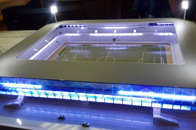В Новосибирске построят новую футбольную арену на 15 тысяч зрителей