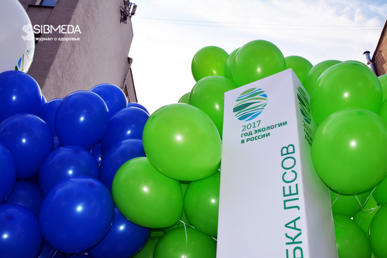 В субботу в Новосибирске прошёл экологический фестиваль «Зелёная Россия» (ФОТОРЕПОРТАЖ)