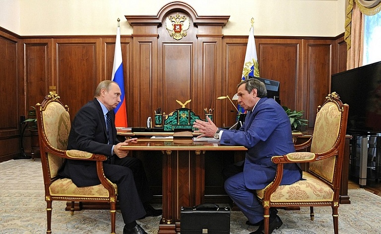 Путин и Городецкий обсудили строительство перинатального центра в Новосибирске